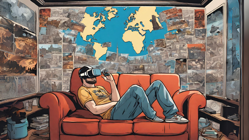 travel and adventure from home