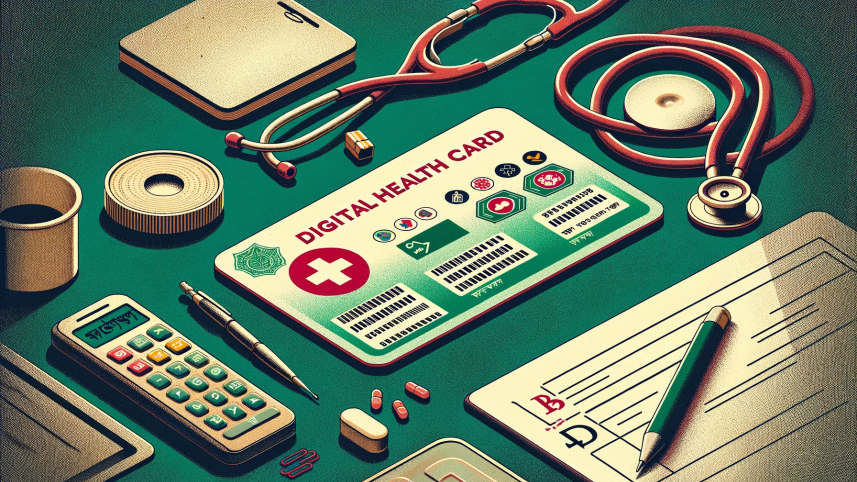 Digital Health Cards are to be introduced soon in Bangladesh hospitals.