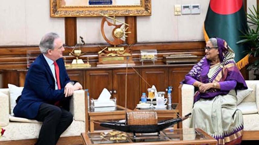 Spanish investment in Bangladesh: PM Hasina-Spain's envoy Salas meeting 