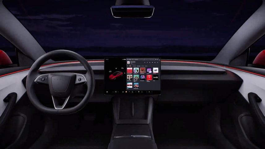 Tesla Model 3 interior