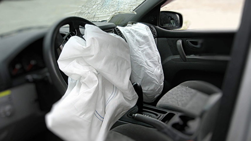 Airbag explosion