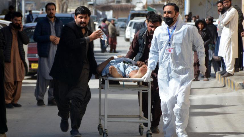 Eve of Pakistan polls: 28 killed in blasts near campaign offices
