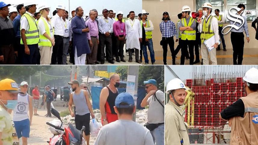 Foreigners working in Bangladesh 