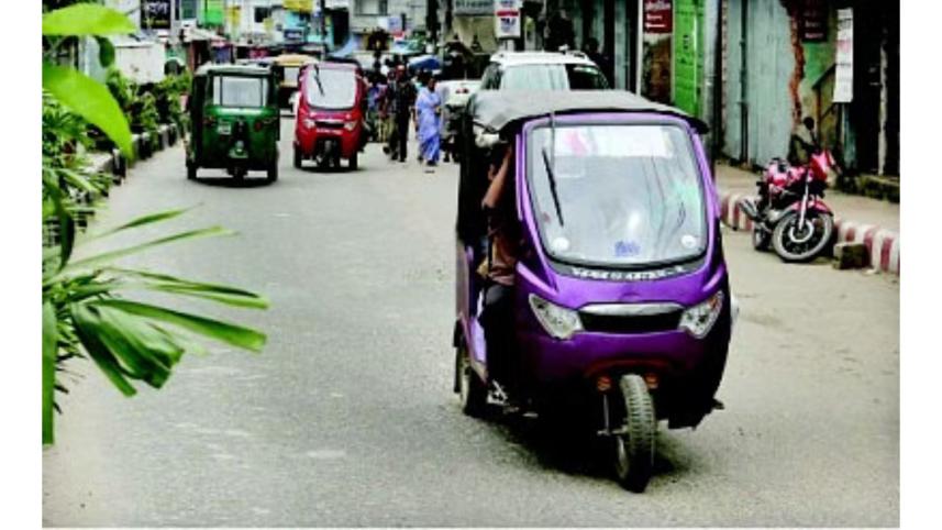 battery-run auto-rickshaw