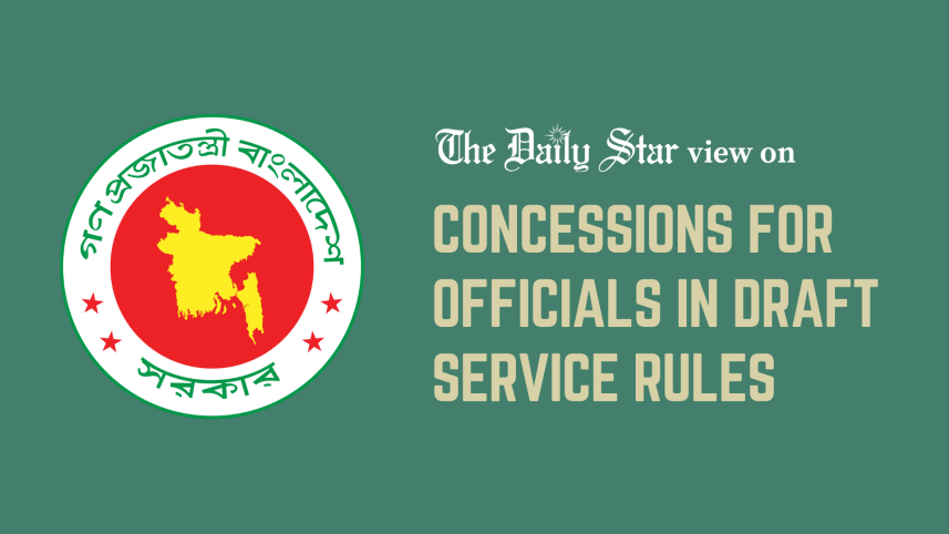 concessions for officials in draft service rules