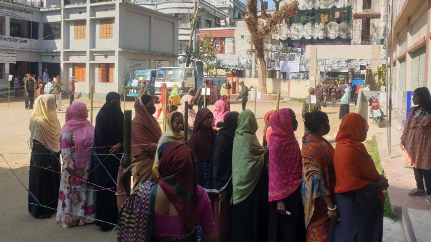 Polls in Mymensingh and Cumilla