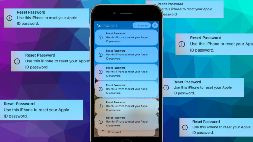 Apple password reset scam