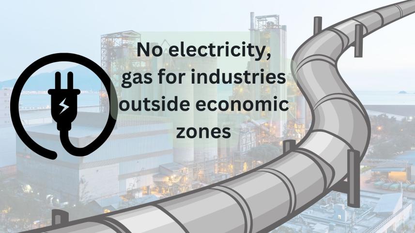 Utility and gas connection for new industries