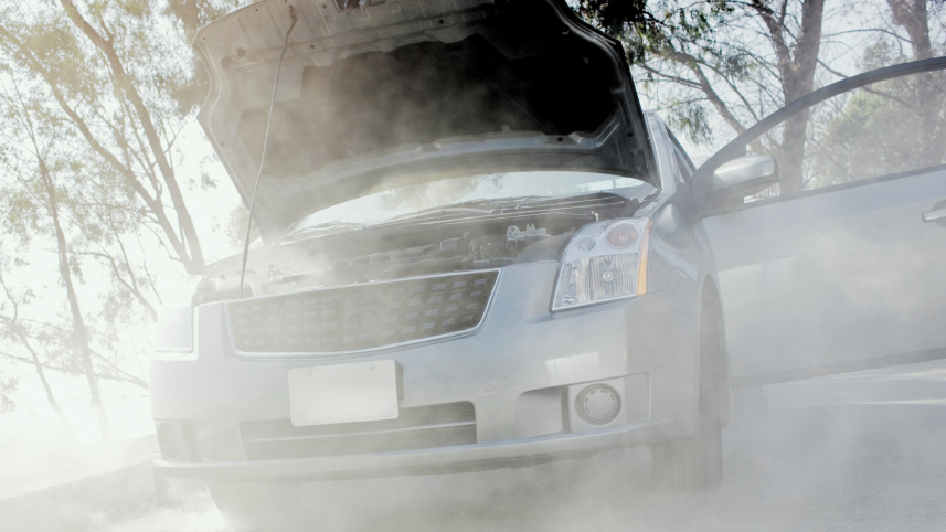 Car engine overheat