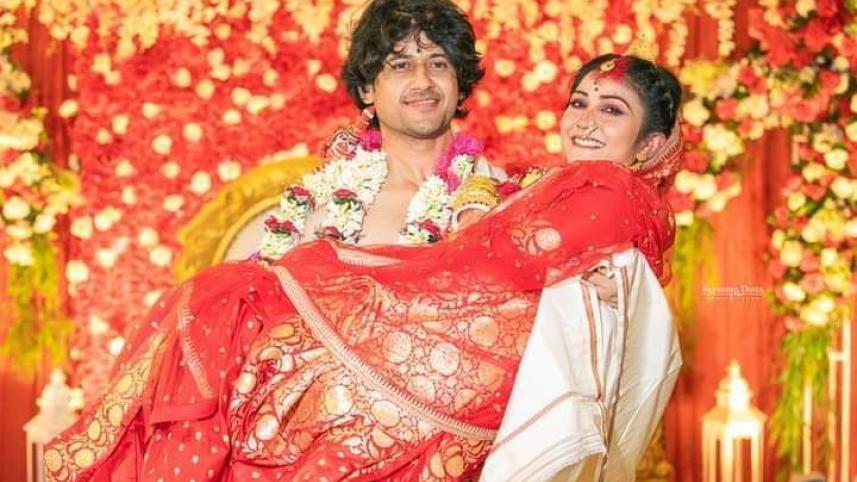 ‘Mithai’ couple Kaushambi Chakraborty and Adrit Roy