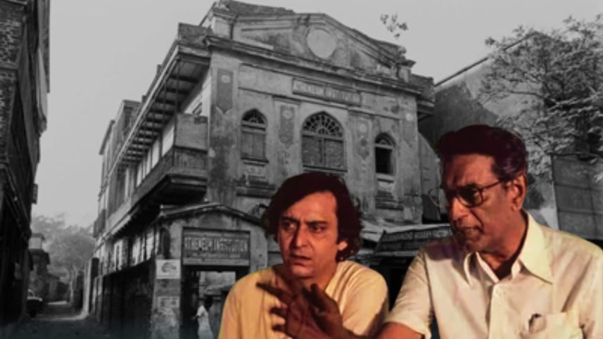 Satyajit Ray and Soumitra Chatterjee