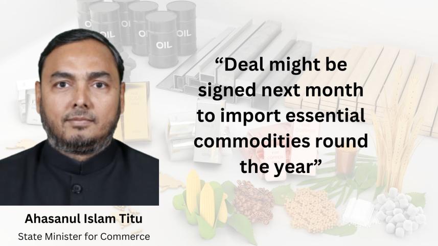 Deals with India and Myanmar for commodity import