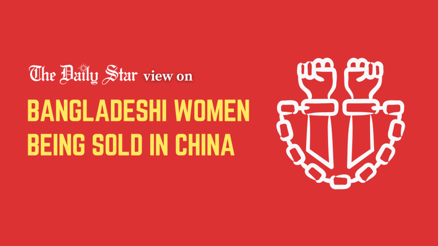 women trafficked to China