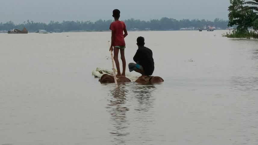 flood situation in Kurigram