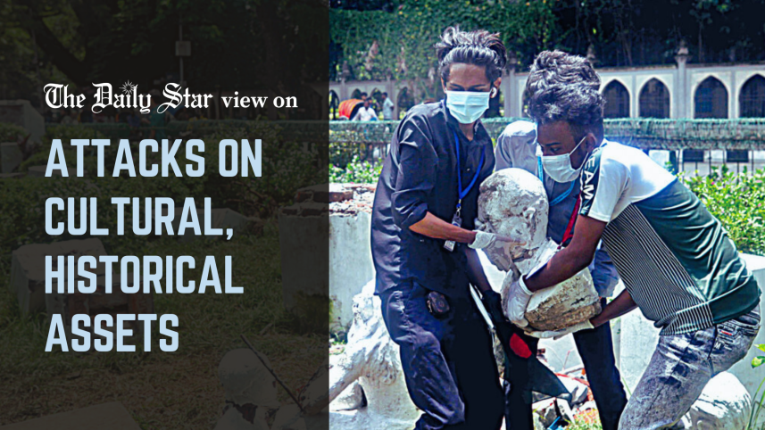 attacks on cultural historical assets