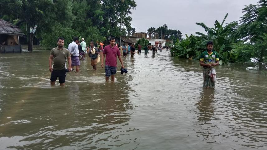 flood situation in Chattogram