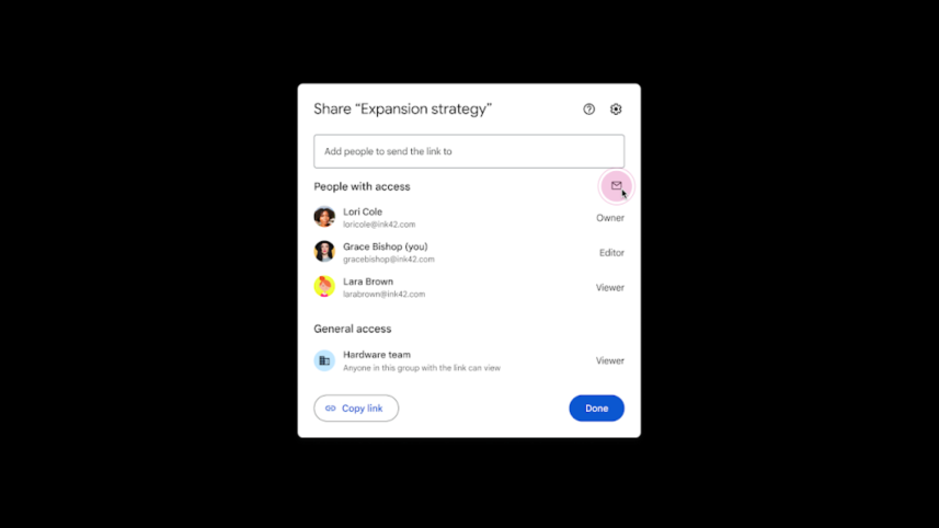 Google workspace update