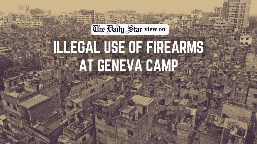 Illegal use of firearms at Geneva Camp