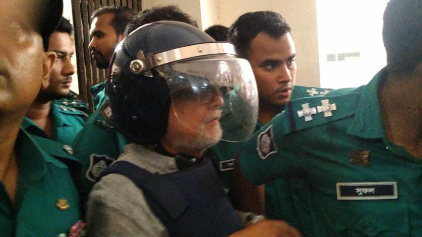 Asaduzzaman Noor and Mahbub Ali sent to jail