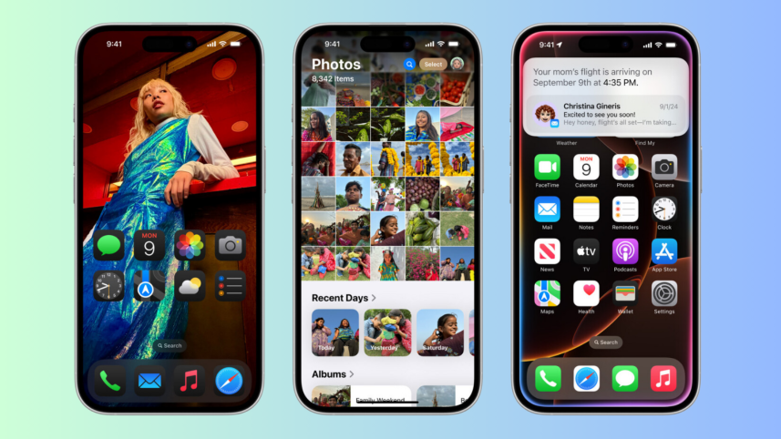iOS 18 features