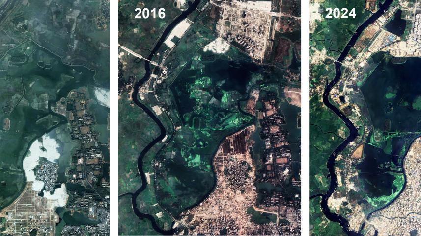 biggest wetland in Dhaka