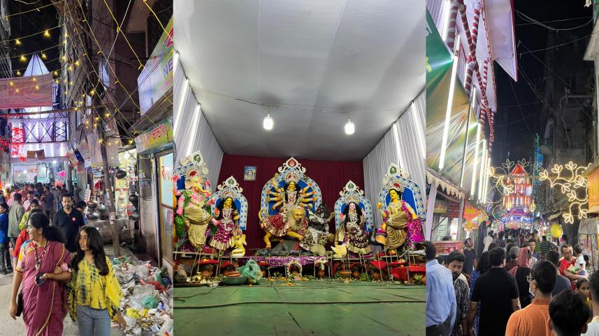 Shankhari Bazar: The street that transforms for Durga Puja