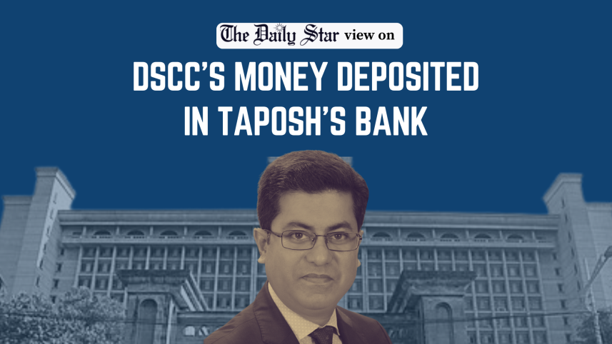 DSCC money deposited in Modhumoti Bank