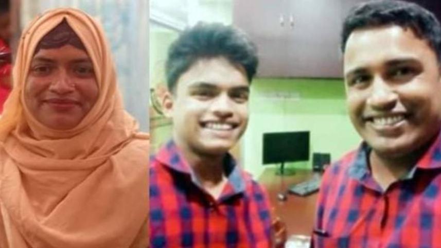 couple passes HSC exams with son