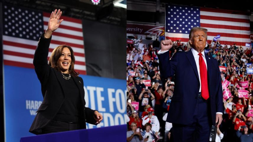 Divided nation chooses US president in a bitter, closely fought race