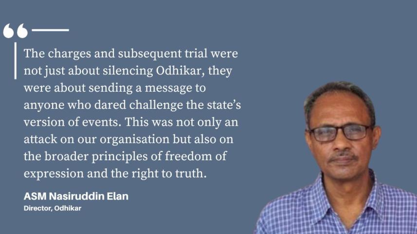 Odhikar director ASM Nasiruddin Elan interview