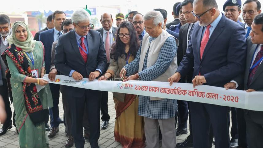 Yunus opens trade fair 2025