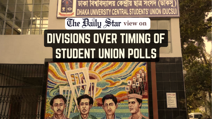 Timing for student union polls in universities