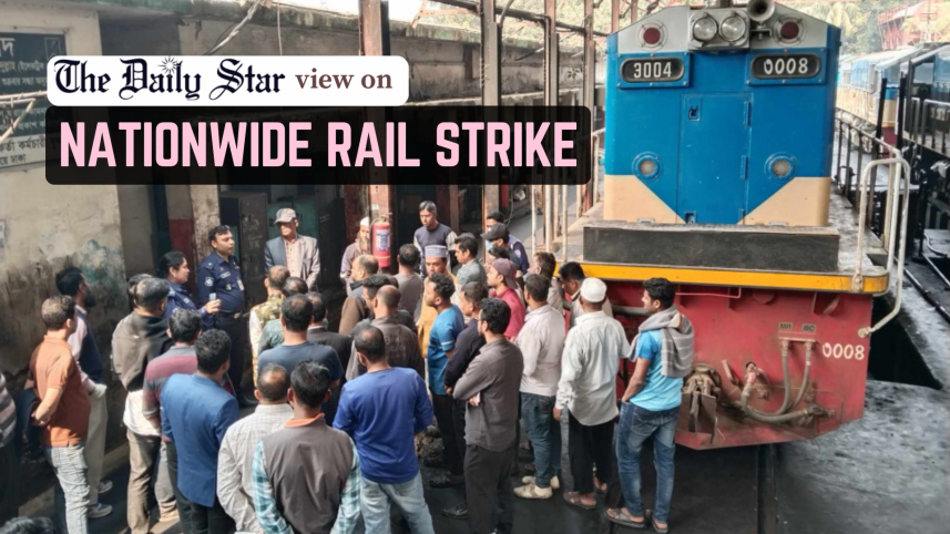 rail strike in Bangladesh
