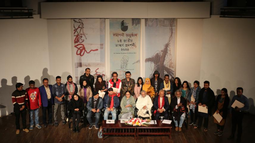 Curtain falls on the sixth National Sculpture Exhibition