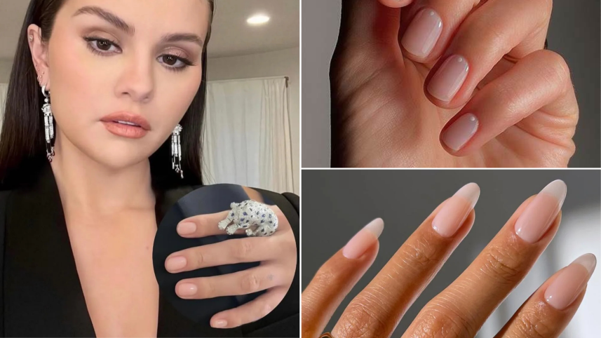 Get the 'just washed' look with 2025's soap nails trend
