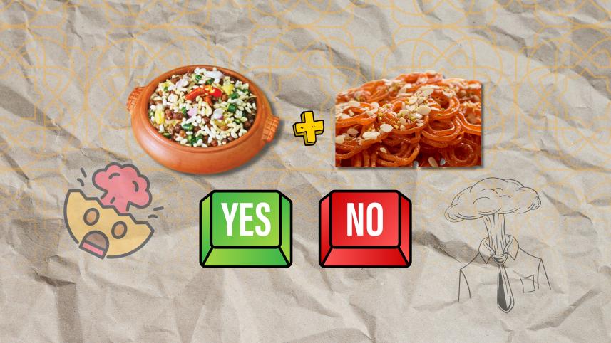 Does jilapi belong in muri makhano?