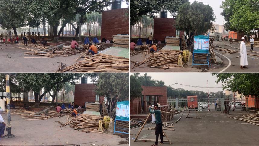 new political party launch at Manik Mia Avenue