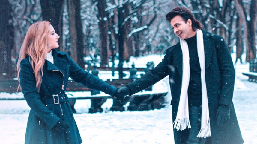 SHakib Khan and Courtney Coffey