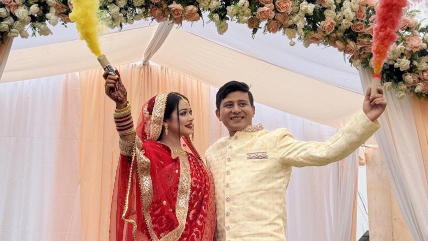 Shamim Hasan Sarkar marriage..jpg