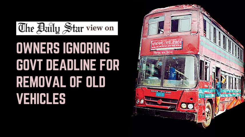 Owners Ignoring govt Deadline for Removal of Old Vehicles
