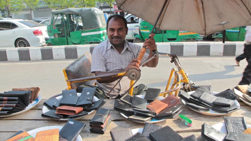 Business person with disability