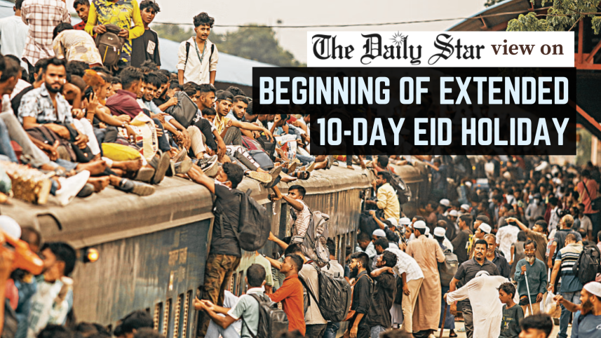 Start of extended 10-day eid holiday in Bangladesh 