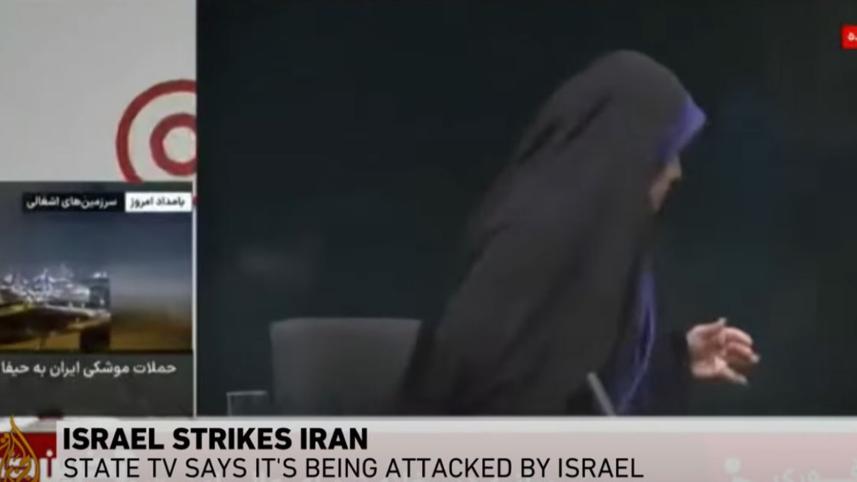 Iran state TV live broadcast resumes after Israeli attack