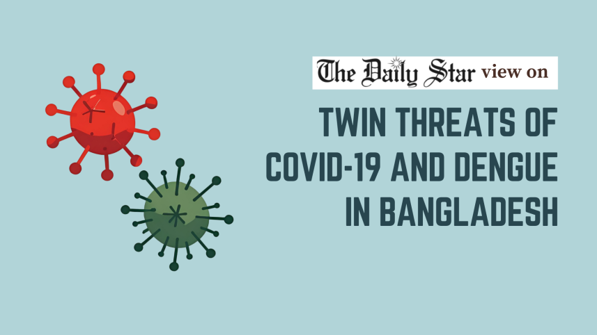 twin threats of coronavirus and dengue infections