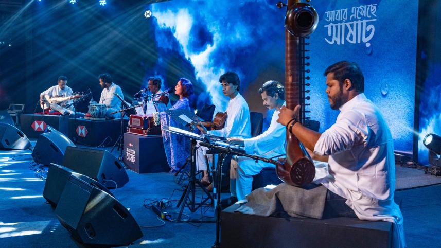 Raindrops and Rabindra Sangeet: HSBC’s monsoon soiree
