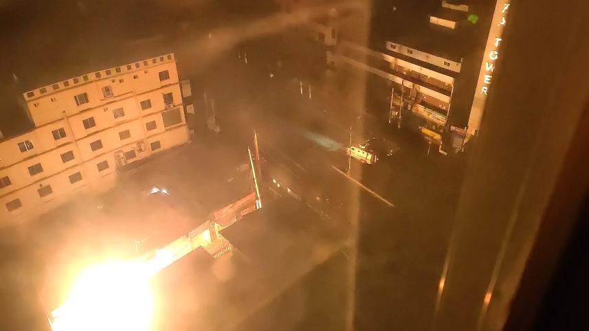 Streets of fire, skies of smoke: Witnessing a revolution through my window