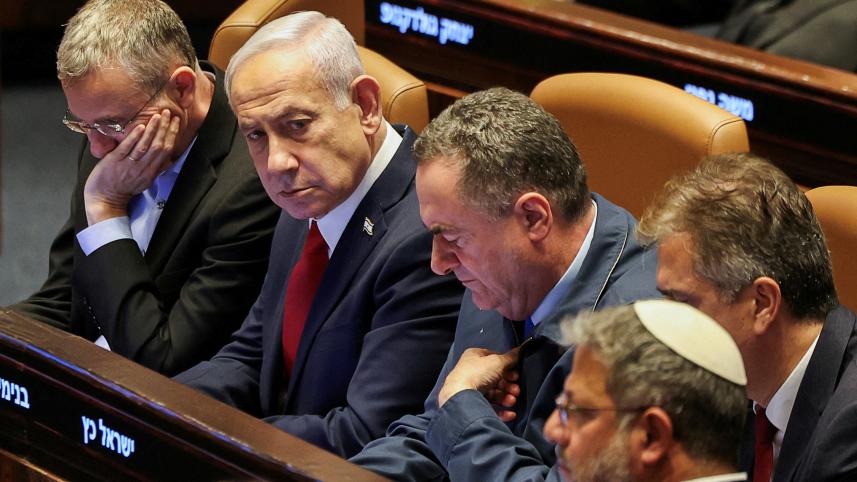 Benjamin Netanyahu in Knesset