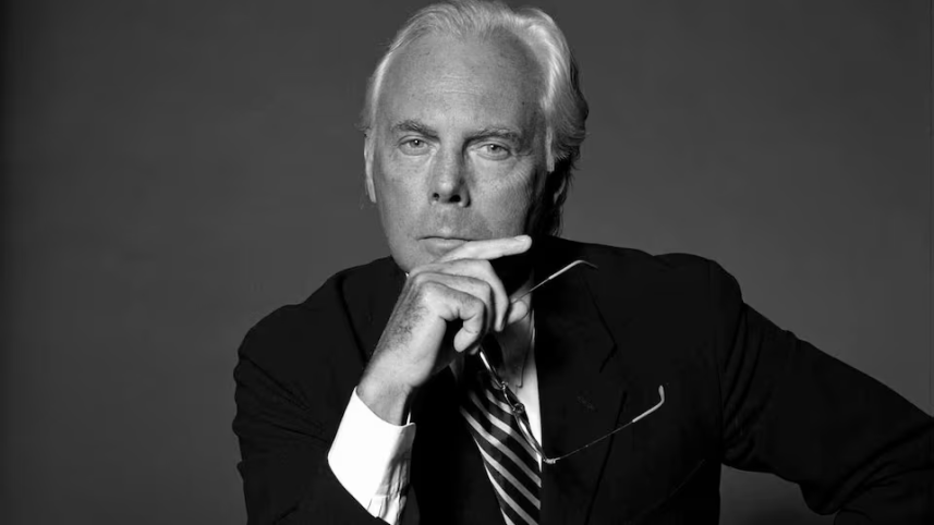 italian fashion icon giorgio armani dead
