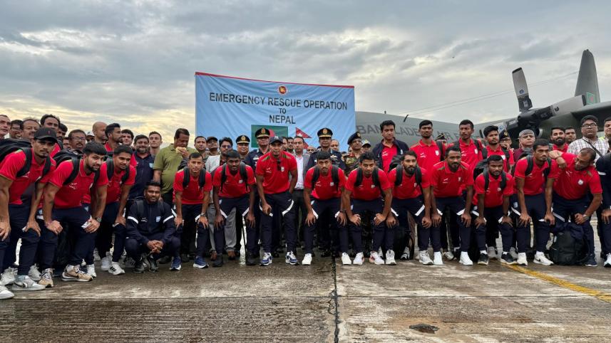 Bangladesh football team returned from Nepal