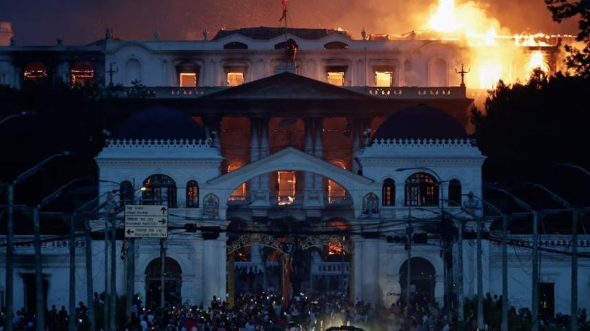 Orwellian Asia protests